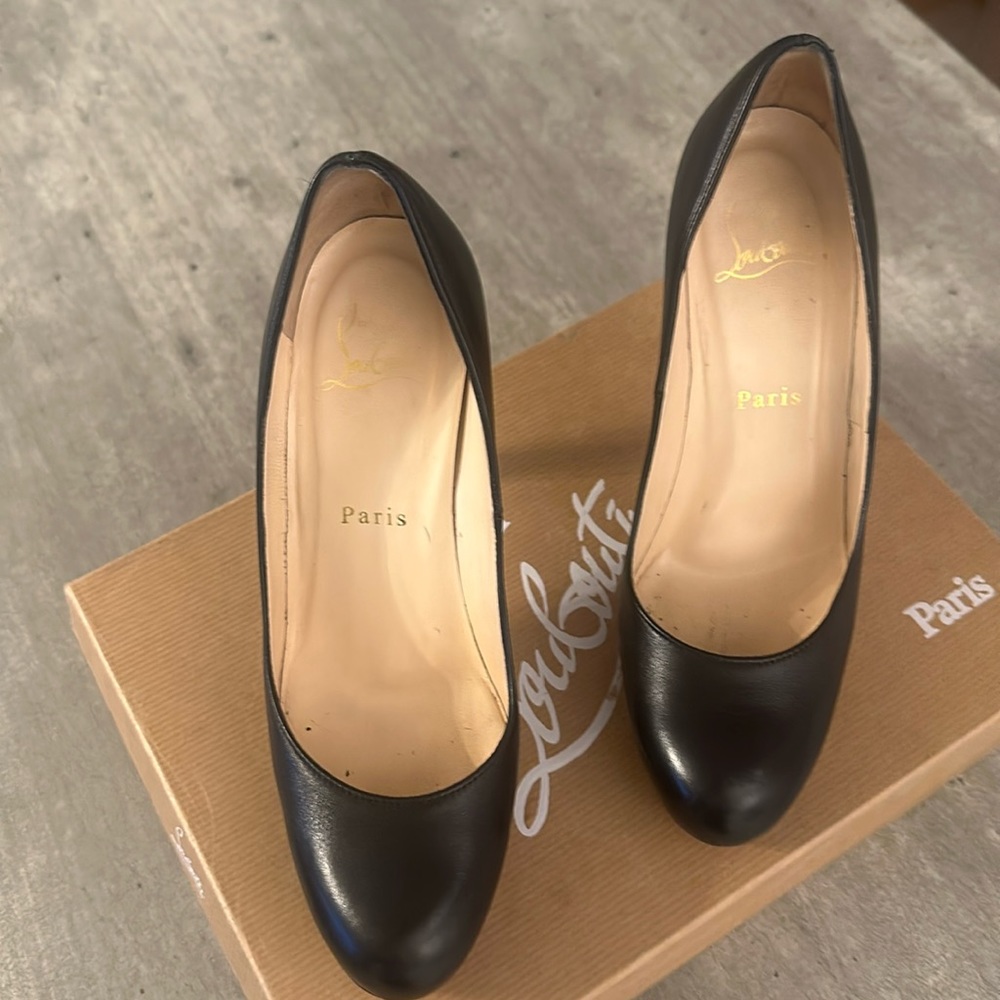 Black Louboutin Pump